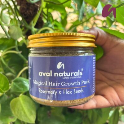 Rosemary Flaxseed Hair pack