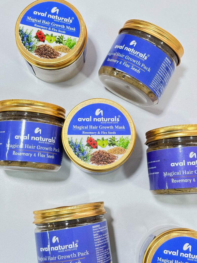 Rosemary Flaxseed Hair pack - Image 4