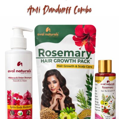 3 step Anti-Dandruff Combo