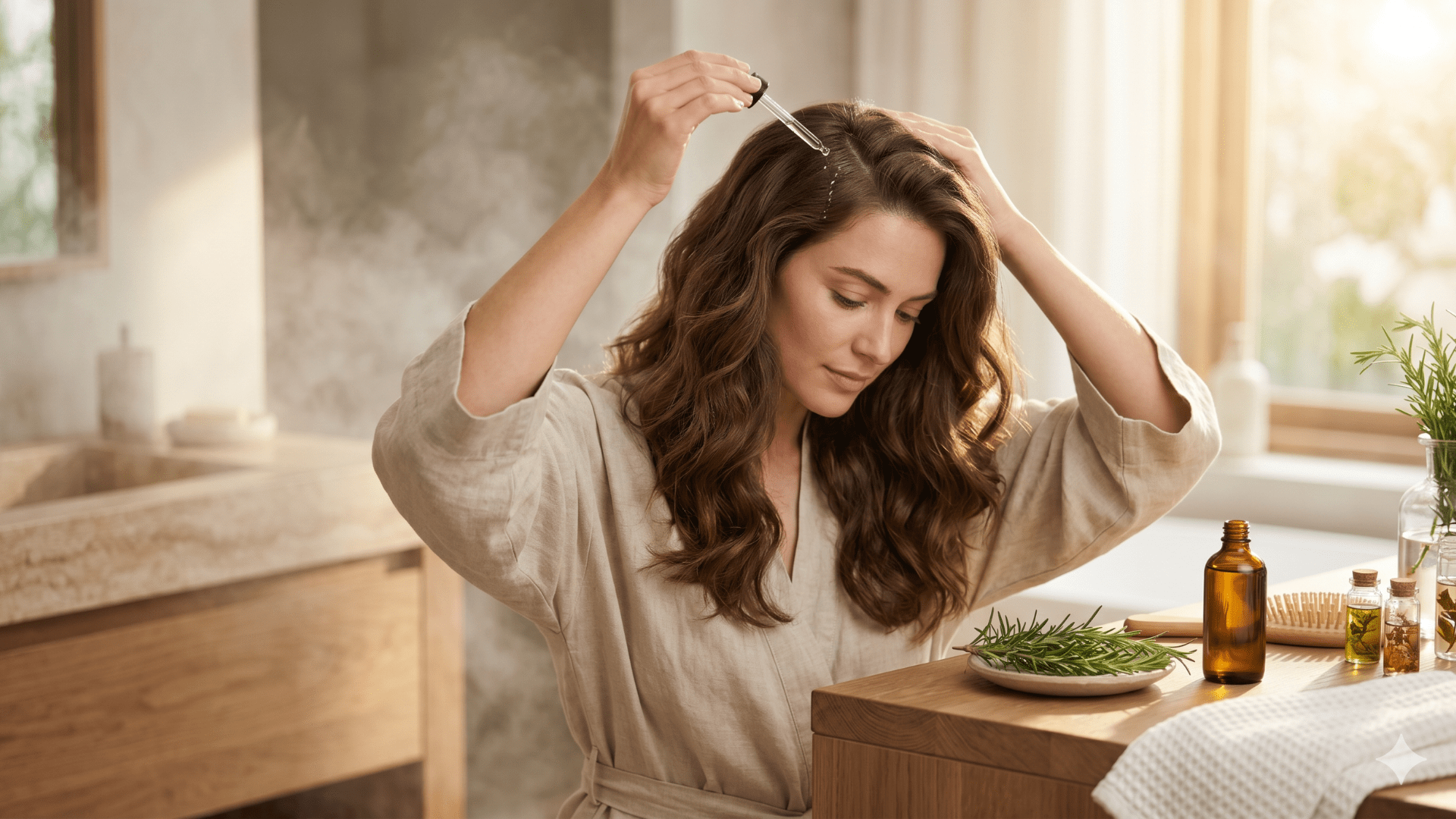 How to use rosemary oil for hair growth routine